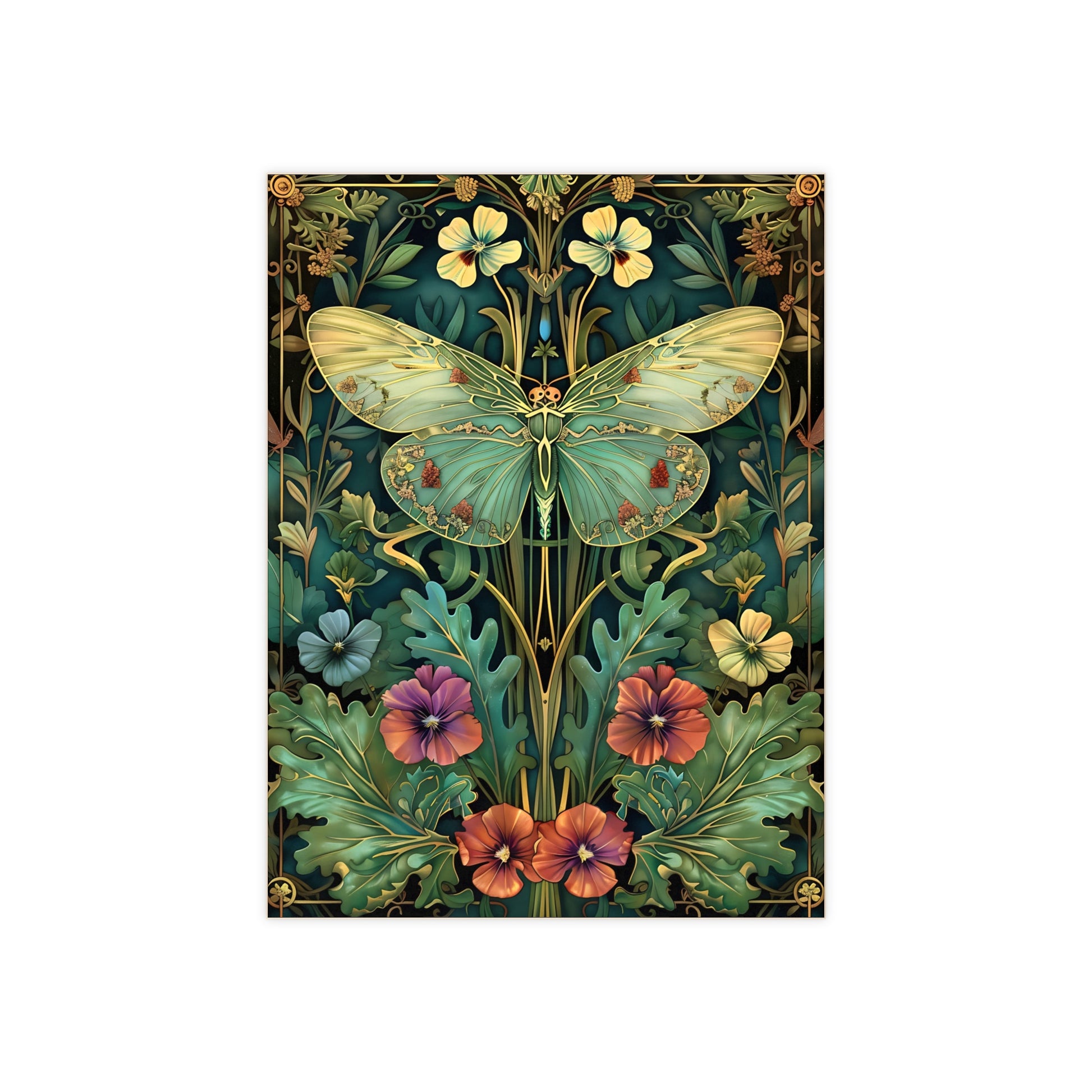 Botanical Butterfly Photo Tile, Nature Wall Decor, Vintage Home Accent, Gift for Nature Lovers, Spring Decor