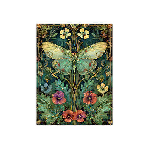 Botanical Butterfly Photo Tile, Nature Wall Decor, Vintage Home Accent, Gift for Nature Lovers, Spring Decor