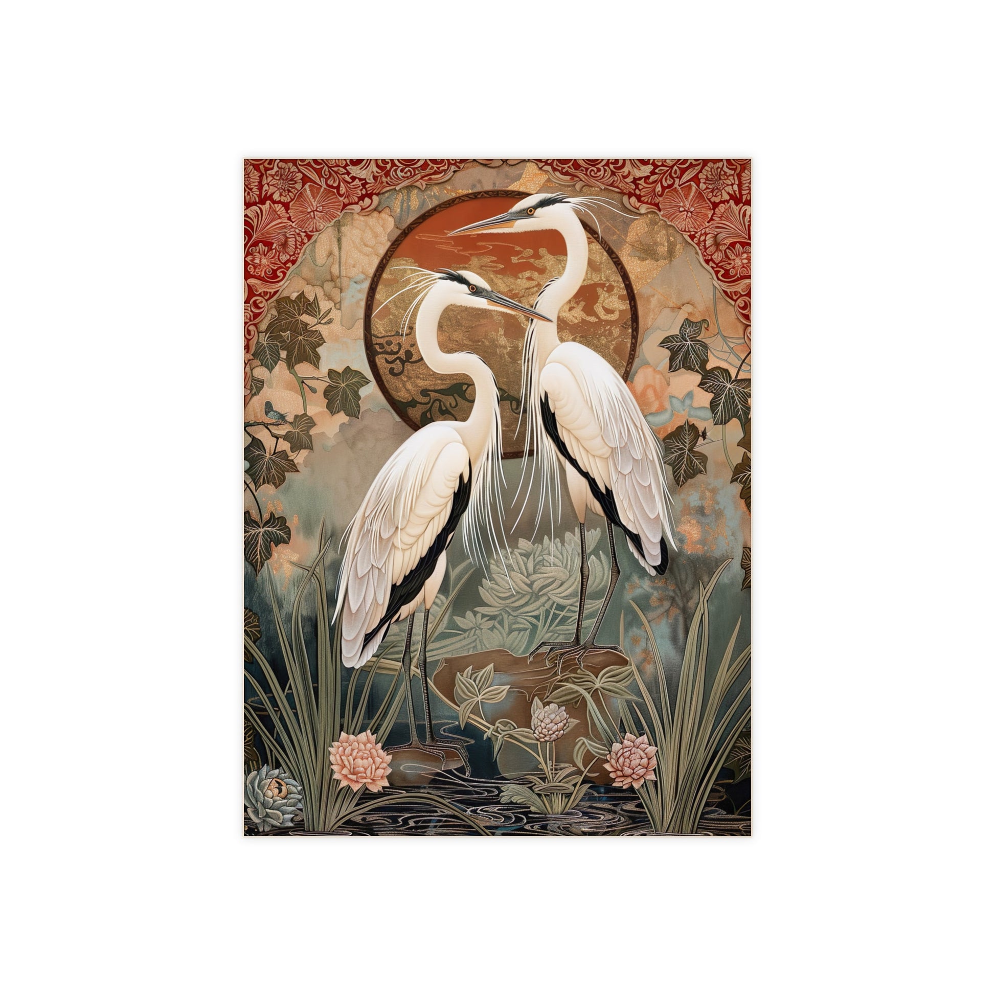 Elegant Ceramic Photo Tile - Unique Wall Art, Home Decor, Gift for Nature Lovers, Bird-Themed Gift, Art for Special Occasions