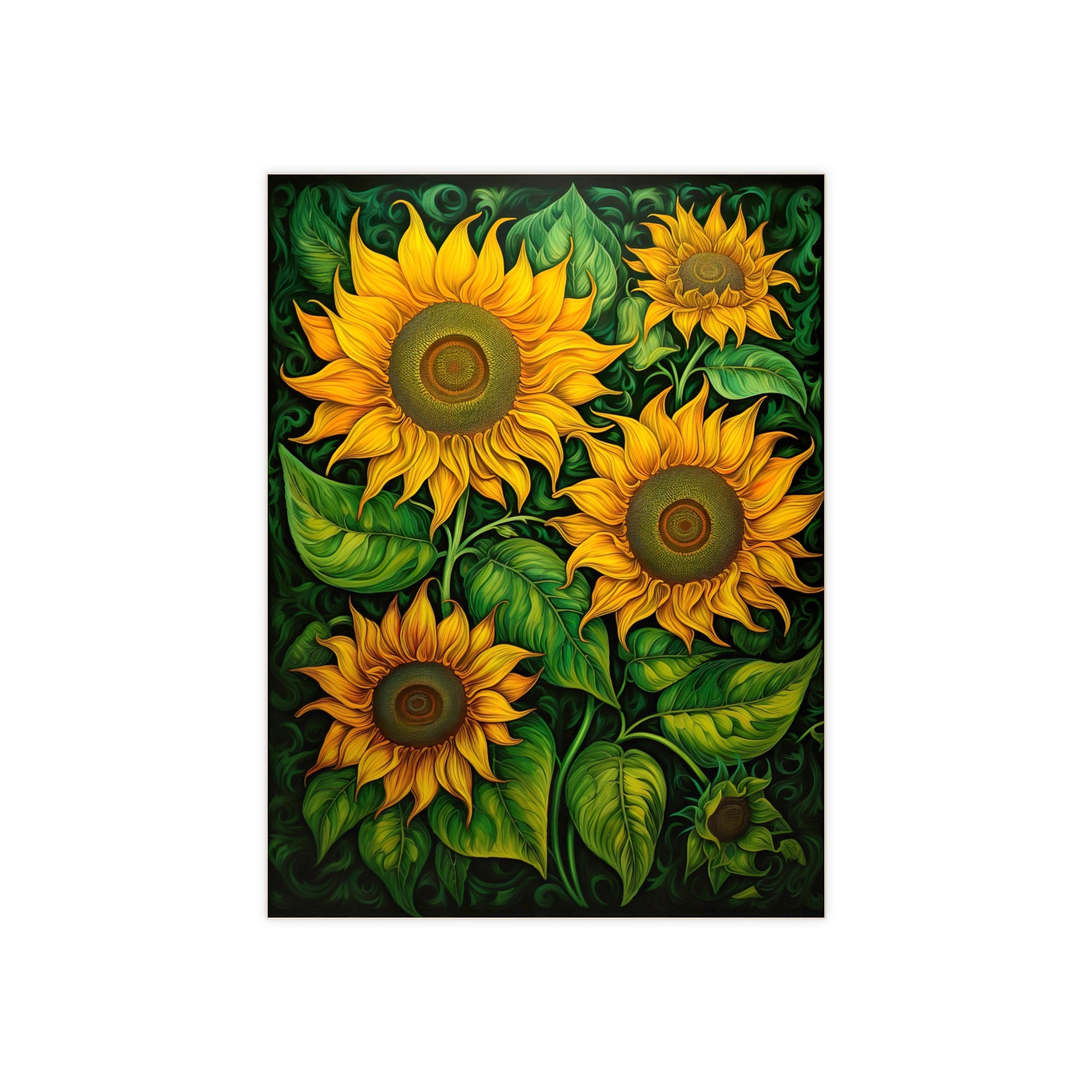 Sunflower Ceramic Photo Tile, Floral Home Decor, Botanical Wall Art, Gift for Nature Lovers, Personalized Tile Decor