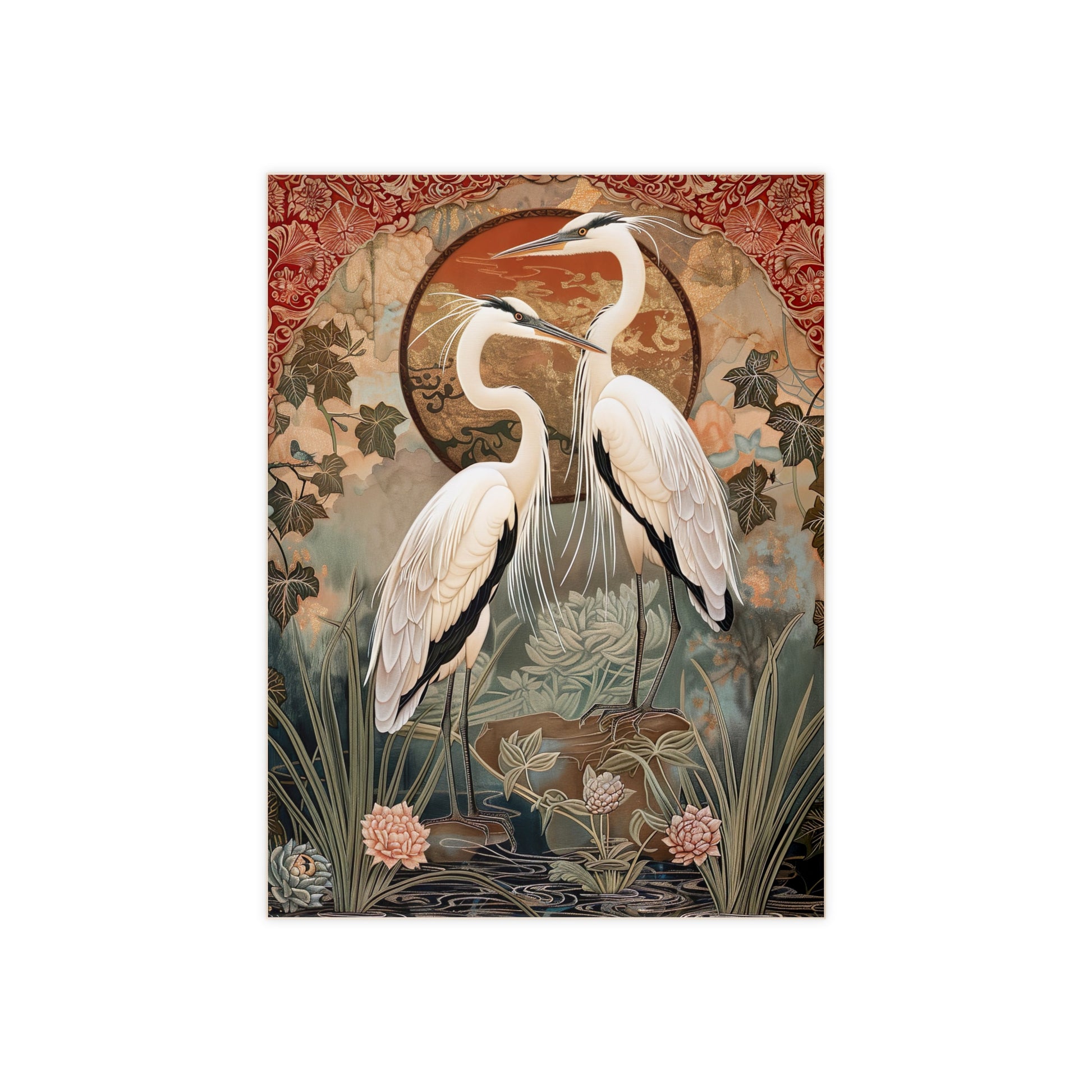 Elegant Ceramic Photo Tile - Unique Wall Art, Home Decor, Gift for Nature Lovers, Bird-Themed Gift, Art for Special Occasions